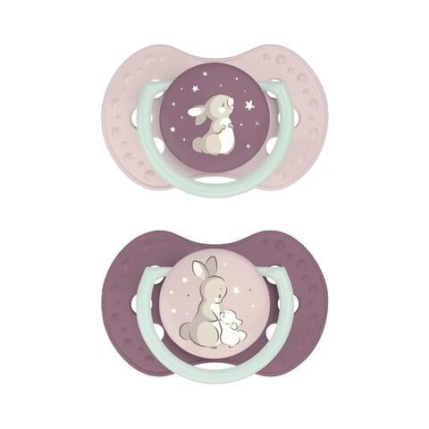 Difrax Dynamic Fopspeen 0-6M Night&Day Girl