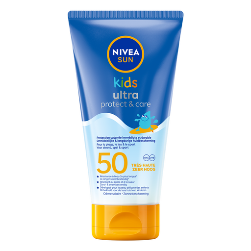 NIVEA SUN Kids Zonnebrand Swim & Play Zonnemelk SPF 50+ 150 ML