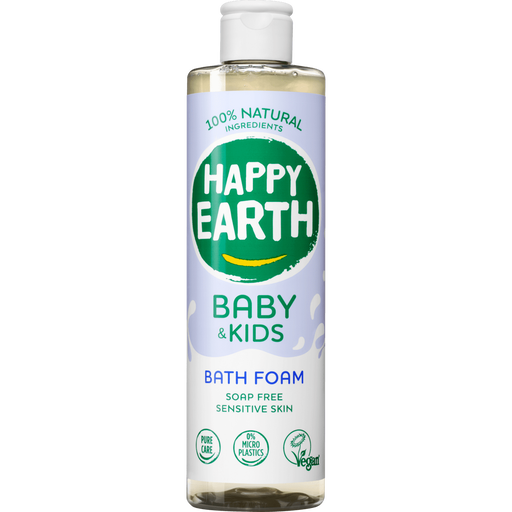 Happy Earth 100% Natuurlijke Baby & Kids Zeepvrije Badschuim 100 ML