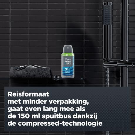 Dove Men+Care Advanced Clean Comfort Anti-Transpirant Deospray 75 ML