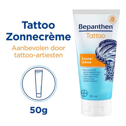 Bepanthen Tattoo Zonnecreme SPF50 50 ML