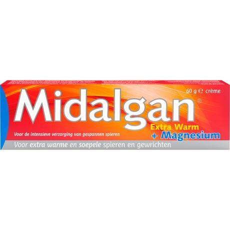Midalgan Extra Warm + Magnesium 60 GR