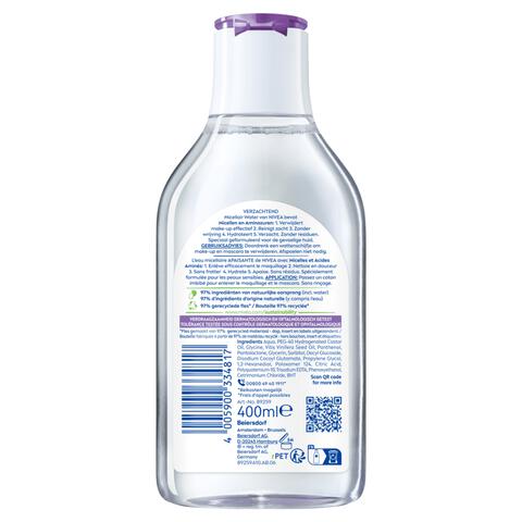 NIVEA Soothing Micellair Water Gevoelige huid 400 ML