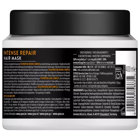 Syoss Intense Repair Haarmasker 400 ML