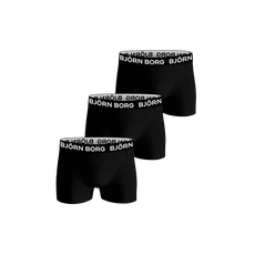 Björn Borg Boxershorts Mannen 3 pack Maat L Zwart