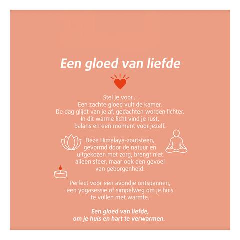 Lucovitaal Puur Himalaya Zoutsteen Waxinelicht