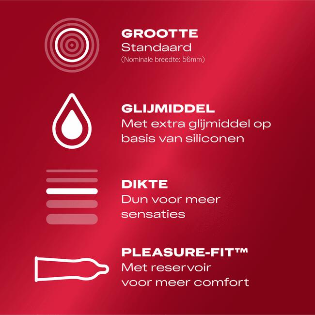 Durex Condooms Thin Feel Extra Dun 10 stuks