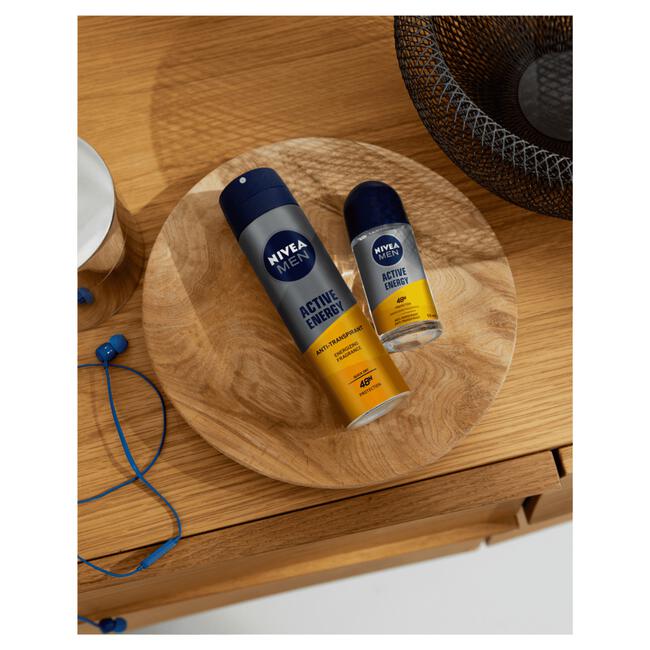 NIVEA MEN Active Energy Deodorant Spray 150 ML