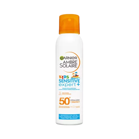 Garnier Ambre Solaire Kids Sensitive Expert Hypoallergene Zonbeschermende Mist SPF50 150 ML