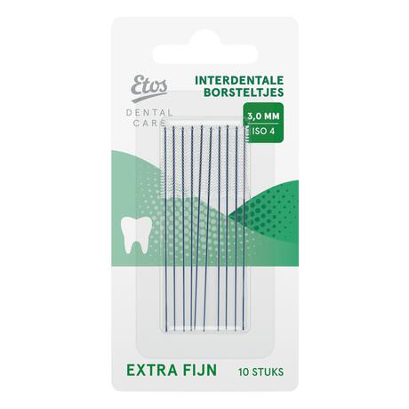 Etos interdentaal borsteltje extra fijn 3,0 mm