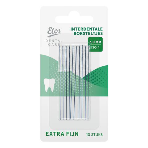 Etos interdentaal borsteltje extra fijn 3,0 mm