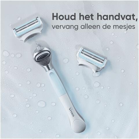 Gillette Venus Voor Huid En Schaamhaar Aloe Vera Navulmesjes 8 Stuks