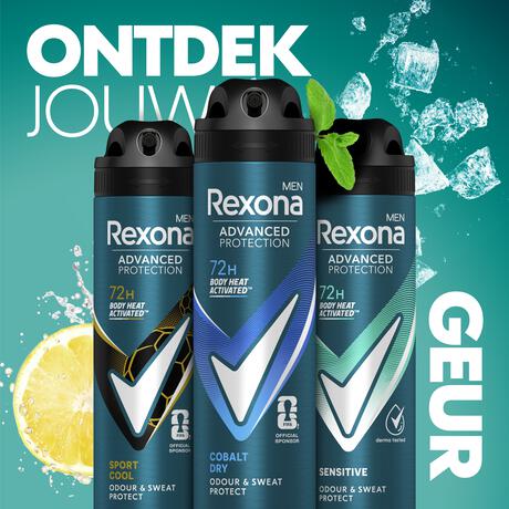 Rexona Men Advanced Protection Cobalt Dry Deodorant Spray 150 ML