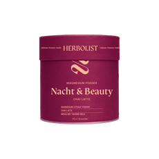 Herbolist magnesium poeder beauty chai latte