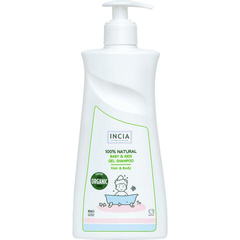 INCIA Natuurlijke Kinder Shampoo - Zonder Sulfaten en Parabenen 350ML