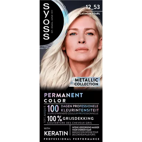 Syoss Metallic Collection Haarverf 12-53 Platinum Pearl