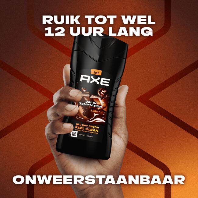 Axe Dark Temptation 3-in-1 Douchegel 250 ML