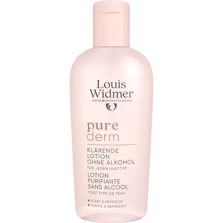 Louis Widmer Purederm Tonic Zonder Alcohol Met Parfum 200 ML