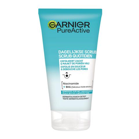 Garnier PureActive Dagelijkse Scrub - 150 ml