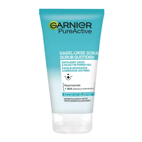 Garnier PureActive Dagelijkse Scrub - 150 ml