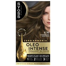 Syoss Oleo Intense Permanente Haarkleuring 6-10 Donkerblond/Blond Foncé
