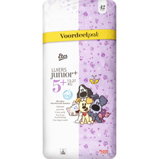 Etos Woezel & Pip Luiers Junior Plus Voordeelpak Maat 5+ 13-27 kg 42 stuks