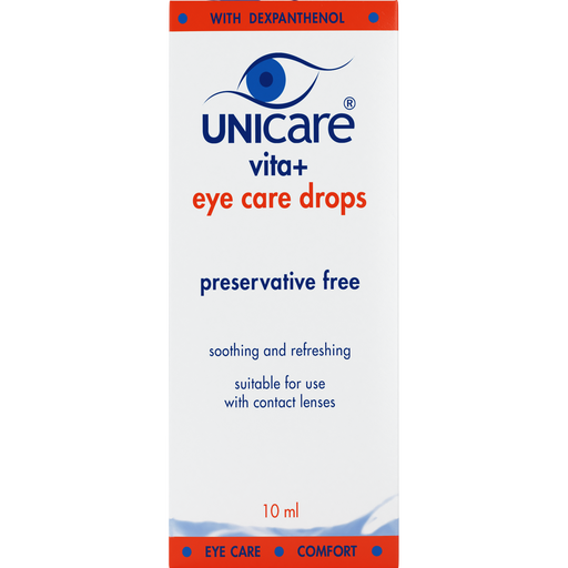 Unicare Vita+ oodruppels met dexpanthenol 10 ML