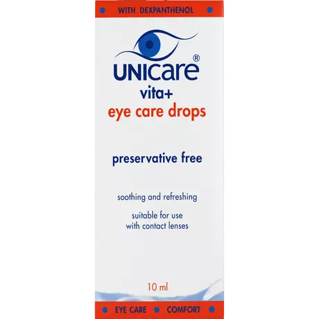Unicare Vita+ oodruppels met dexpanthenol 10 ML
