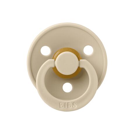 BIBS Fopspeen Two Pack Natuurlijk Rubber Vanilla/Dark Oak Maat 3