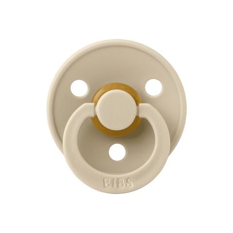 BIBS Fopspeen Two Pack Natuurlijk Rubber Vanilla/Dark Oak Maat 3