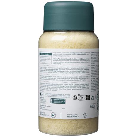 Kneipp Vitzalizing Voetbadkristallen 600 GR