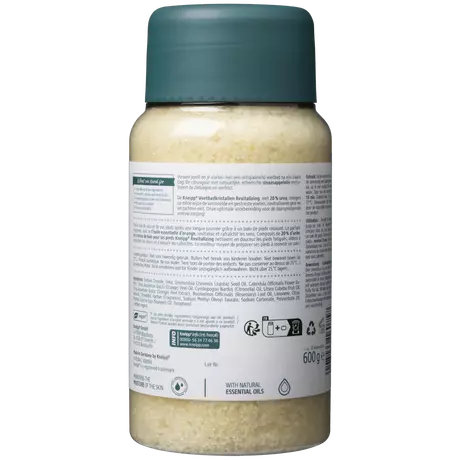 Kneipp Vitzalizing Voetbadkristallen 600 gram