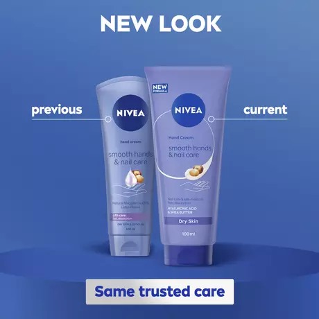 NIVEA Smooth Hands & Nail Care Handcrème 100 ML