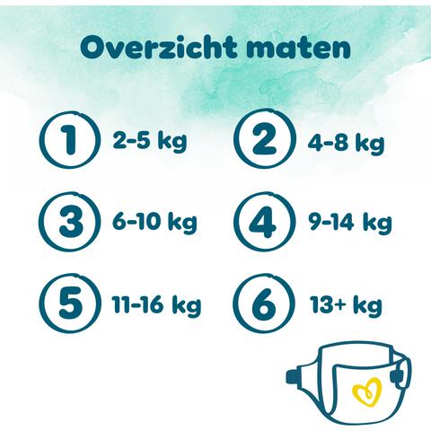 Pampers Harmonie Luiers Maat 2 4-8 KG 30 Stuks