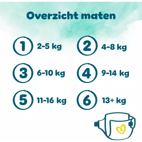 Pampers Harmonie Luiers Maat 2 4-8 kg 30 stuks