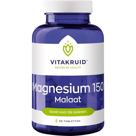 Vitakruid Magnesium 150 Malaat - 90 tabletten
