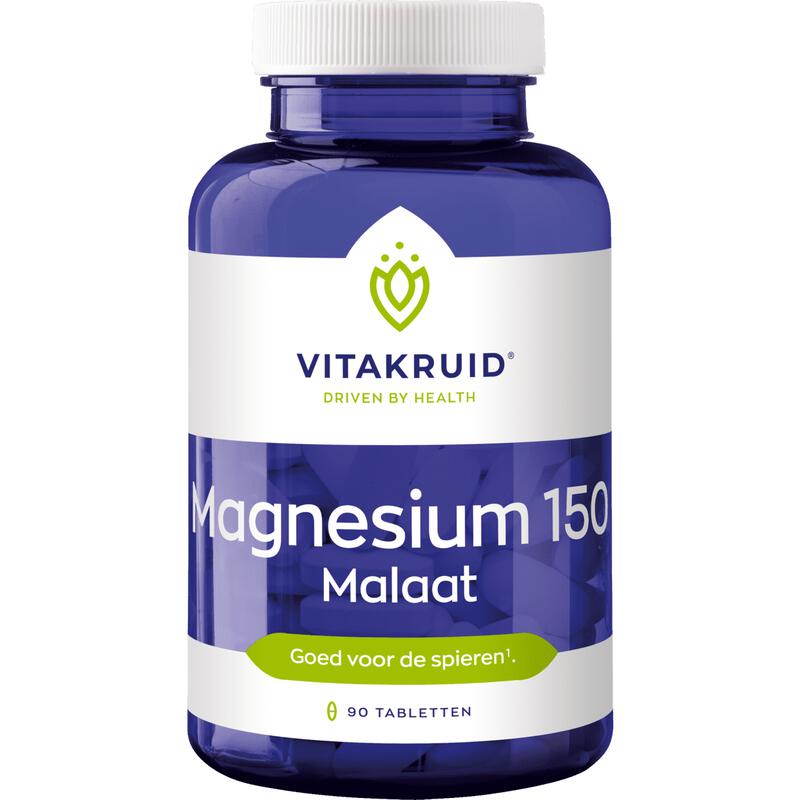 Vitakruid Magnesium 150 Malaat Tabletten 90 stuks