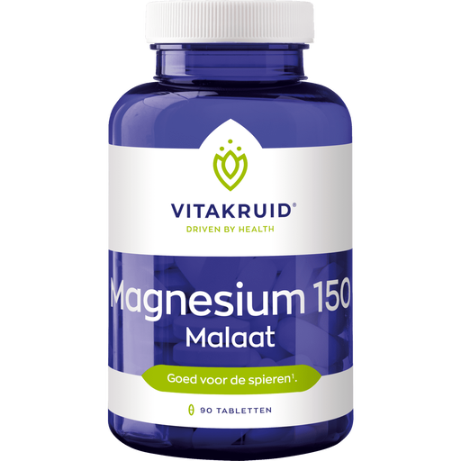 Vitakruid Magnesium 150 Malaat Tabletten 90 stuks