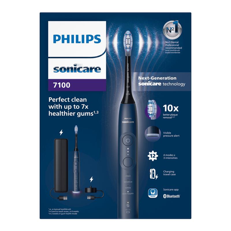 Philips Sonicare 7100 Elektrische Tandenborstel Blauw HX7423/09