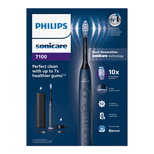 Philips Sonicare 7100 Elektrische Tandenborstel Blauw HX7423/09