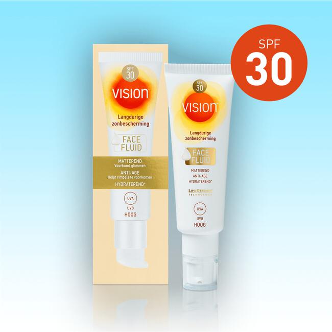 Vision Face Fluid Zonnebrand SPF30 50 ML