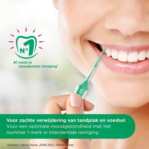 GUM Soft-Pick Comfort Flex Mint Large 40 stuks