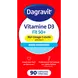 Dagravit Vitamine D3 Fit 50+ met Omega 3 en Visolie Capsules 90 stuks