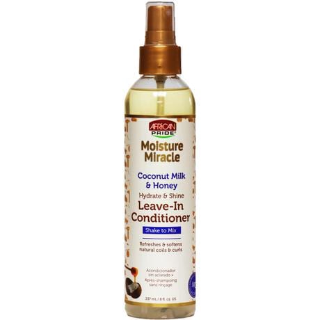 African Pride Moisture Miracle Leave-In Spray 237 ML