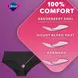 Libresse Intimawear Hipster Menstruatieondergoed Zwart Medium 1 stuk&nbsp;