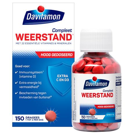 Davitamon Compleet Weerstand Forte Met Vitamine  C & D dragees