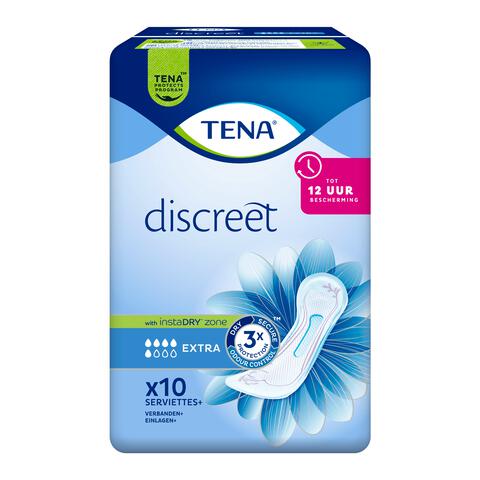 TENA Discreet Extra Verbanden 10 stuks