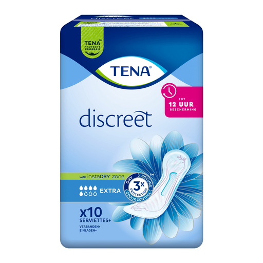 TENA Discreet Extra Incontinentieverband 10 stuks