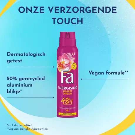 Fa Sunset Love Deodorant Spray 150 ML