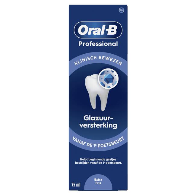 Oral-B Professional Glazuurversterkende Tandpasta Extra Fris 75 ML